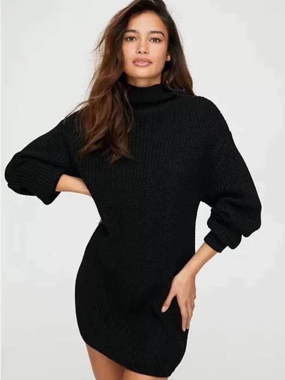 Aritzia Wilfred Montpellier Sweater Dress 100% Merino Wool - Size S